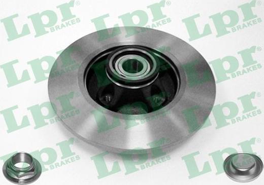 LPR C1015PCA - Тормозной диск autospares.lv