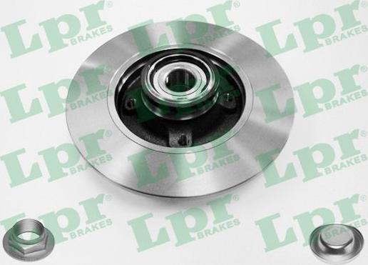 LPR C1013PCA - Тормозной диск autospares.lv