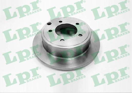 LPR C3017P - Тормозной диск autospares.lv