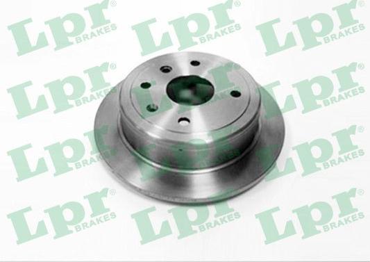 LPR D4000P - Тормозной диск autospares.lv
