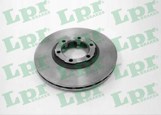 LPR D1171V - Тормозной диск autospares.lv