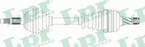 LPR DS49013 - Приводной вал autospares.lv