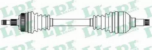 LPR DS52593 - Приводной вал autospares.lv