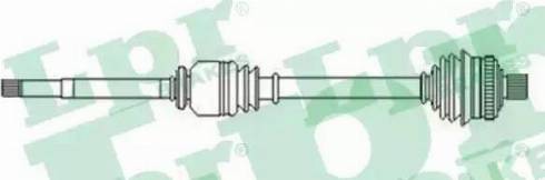 LPR DS52583 - Приводной вал autospares.lv