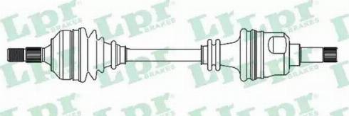 LPR DS52309 - Приводной вал autospares.lv