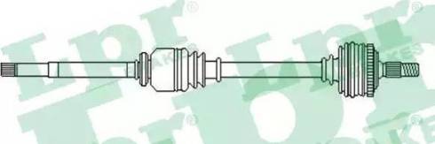 LPR DS52338 - Приводной вал autospares.lv