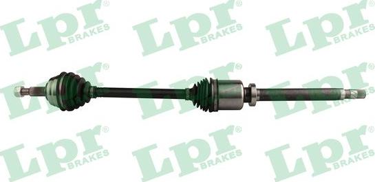 LPR DS52743 - Приводной вал autospares.lv