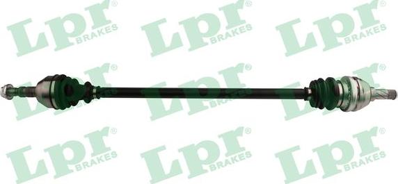 LPR DS52711 - Приводной вал autospares.lv