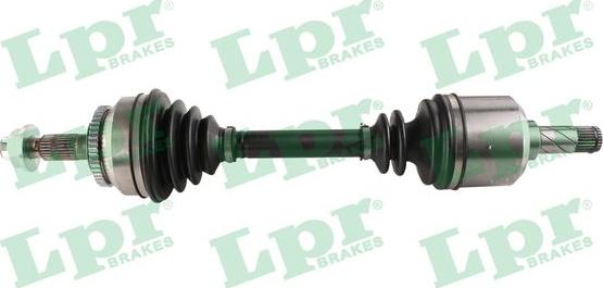 LPR DS60969 - Приводной вал autospares.lv