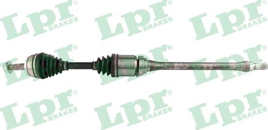 LPR DS60968 - Приводной вал autospares.lv