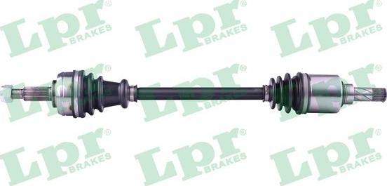 LPR DS60986 - Приводной вал autospares.lv