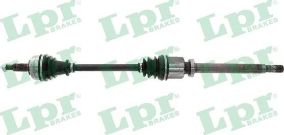 LPR DS60987 - Приводной вал autospares.lv