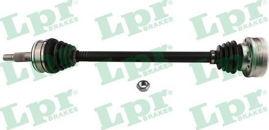 LPR DS60939 - Приводной вал autospares.lv