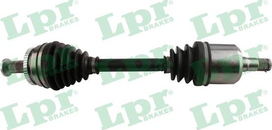 LPR DS60972 - Приводной вал autospares.lv