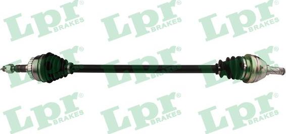 LPR DS60491 - Приводной вал autospares.lv