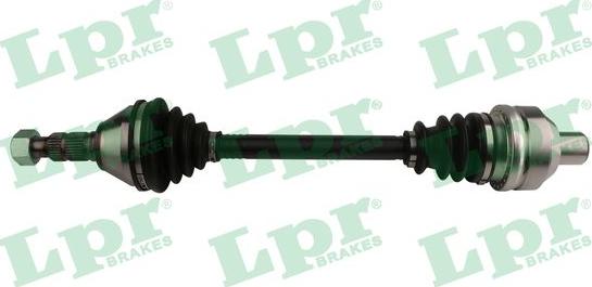 LPR DS60443 - Приводной вал autospares.lv