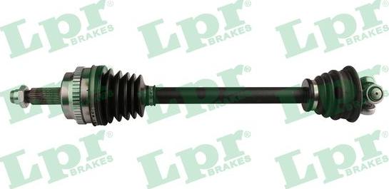 LPR DS60455 - Приводной вал autospares.lv