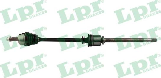 LPR DS60452 - Приводной вал autospares.lv