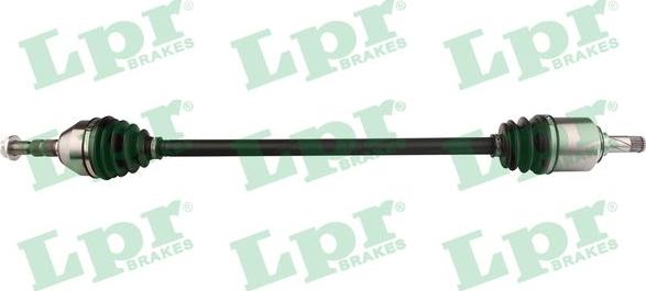 LPR DS60500 - Приводной вал autospares.lv