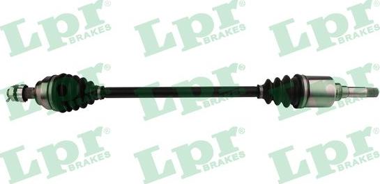 LPR DS60583 - Приводной вал autospares.lv