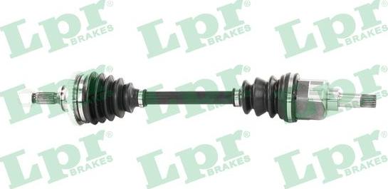 LPR DS60531 - Приводной вал autospares.lv