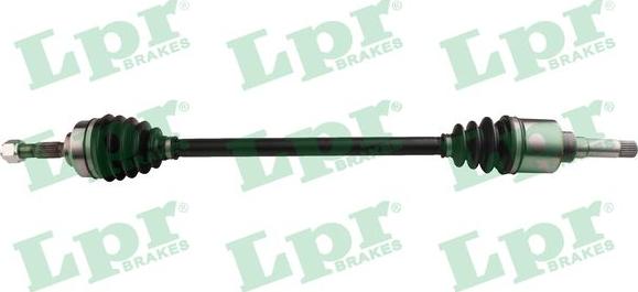 LPR DS60572 - Приводной вал autospares.lv