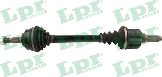 LPR DS60602 - Приводной вал autospares.lv