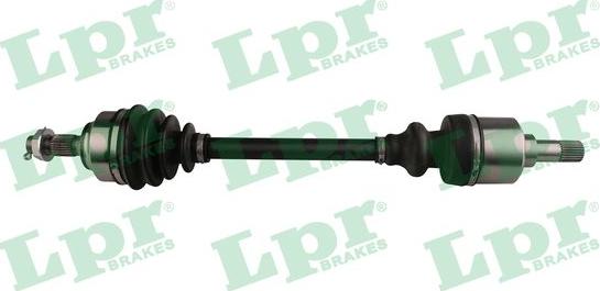 LPR DS60614 - Приводной вал autospares.lv