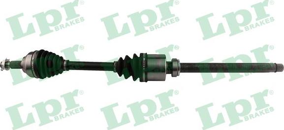 LPR DS60615 - Приводной вал autospares.lv