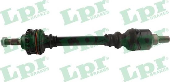 LPR DS60621 - Приводной вал autospares.lv