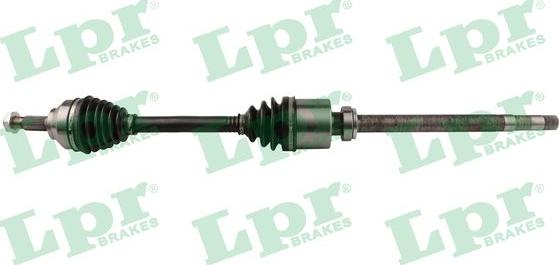 LPR DS60191 - Приводной вал autospares.lv