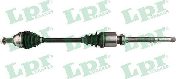 LPR DS60197 - Приводной вал autospares.lv