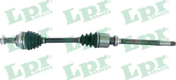 LPR DS60156 - Приводной вал autospares.lv