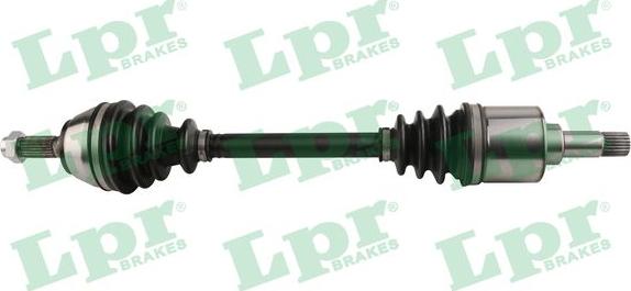 LPR DS60153 - Приводной вал autospares.lv