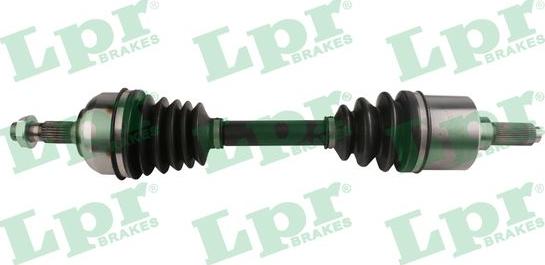 LPR DS60167 - Приводной вал autospares.lv