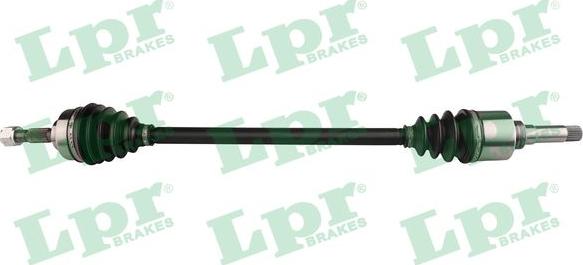 LPR DS60182 - Приводной вал autospares.lv