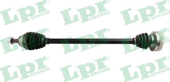 LPR DS60884 - Приводной вал autospares.lv