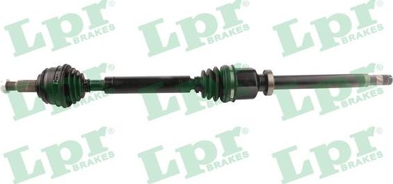 LPR DS60834 - Приводной вал autospares.lv