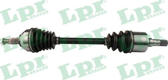 LPR DS60836 - Приводной вал autospares.lv