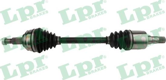 LPR DS60828 - Приводной вал autospares.lv