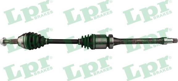 LPR DS60353 - Приводной вал autospares.lv