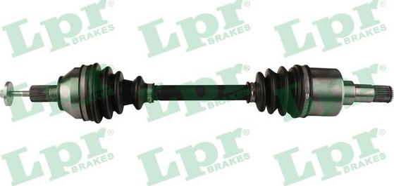 LPR DS60361 - Приводной вал autospares.lv