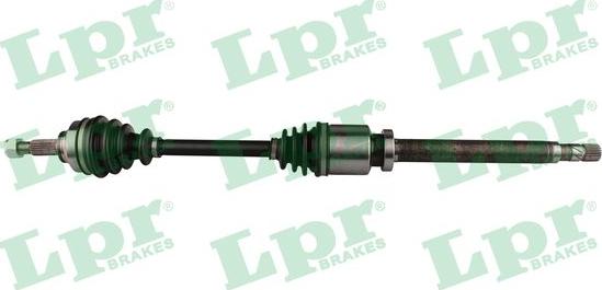 LPR DS60302 - Приводной вал autospares.lv