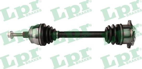 LPR DS60381 - Полуосевой вал, дифференциал autospares.lv