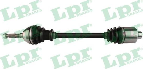 LPR DS60299 - Приводной вал autospares.lv