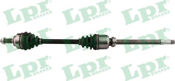 LPR DS60262 - Приводной вал autospares.lv