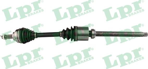 LPR DS60209 - Приводной вал autospares.lv