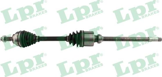 LPR DS60206 - Приводной вал autospares.lv