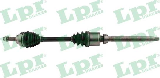 LPR DS60211 - Приводной вал autospares.lv