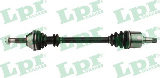 LPR DS60272 - Приводной вал autospares.lv